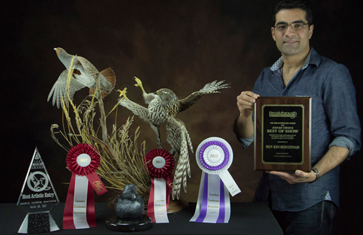 First Place - National Taxidermy Competition